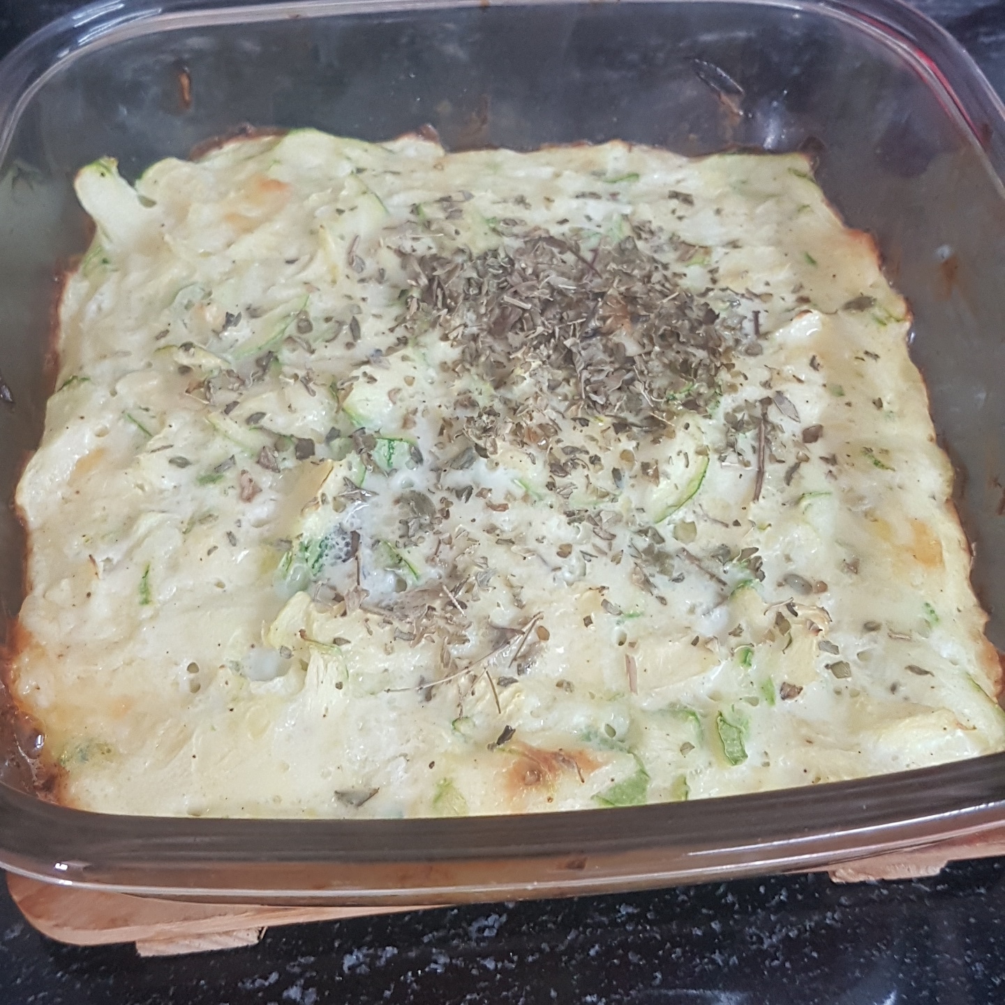 Abobrinha Gratinada Light